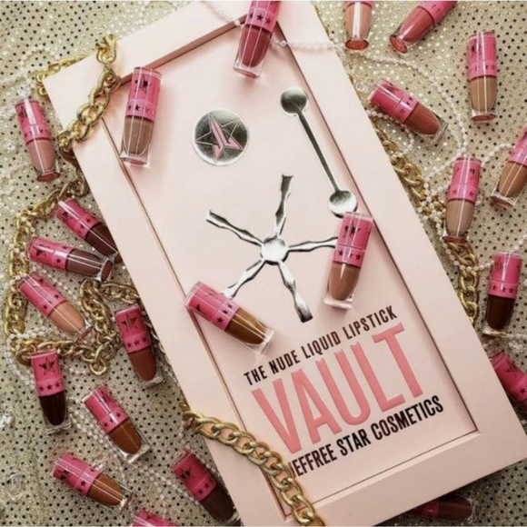 JEFFREE STAR The Nude Liquid Lipstick VAULT Set NIB - Picture 3 of 13